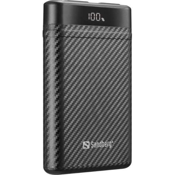 Фото - Батарея мобільна Sandberg 10000mAh 20W PD Survivor Nano Powerbank 2xUSB-C IN/OUT, IPX8 (421-32)